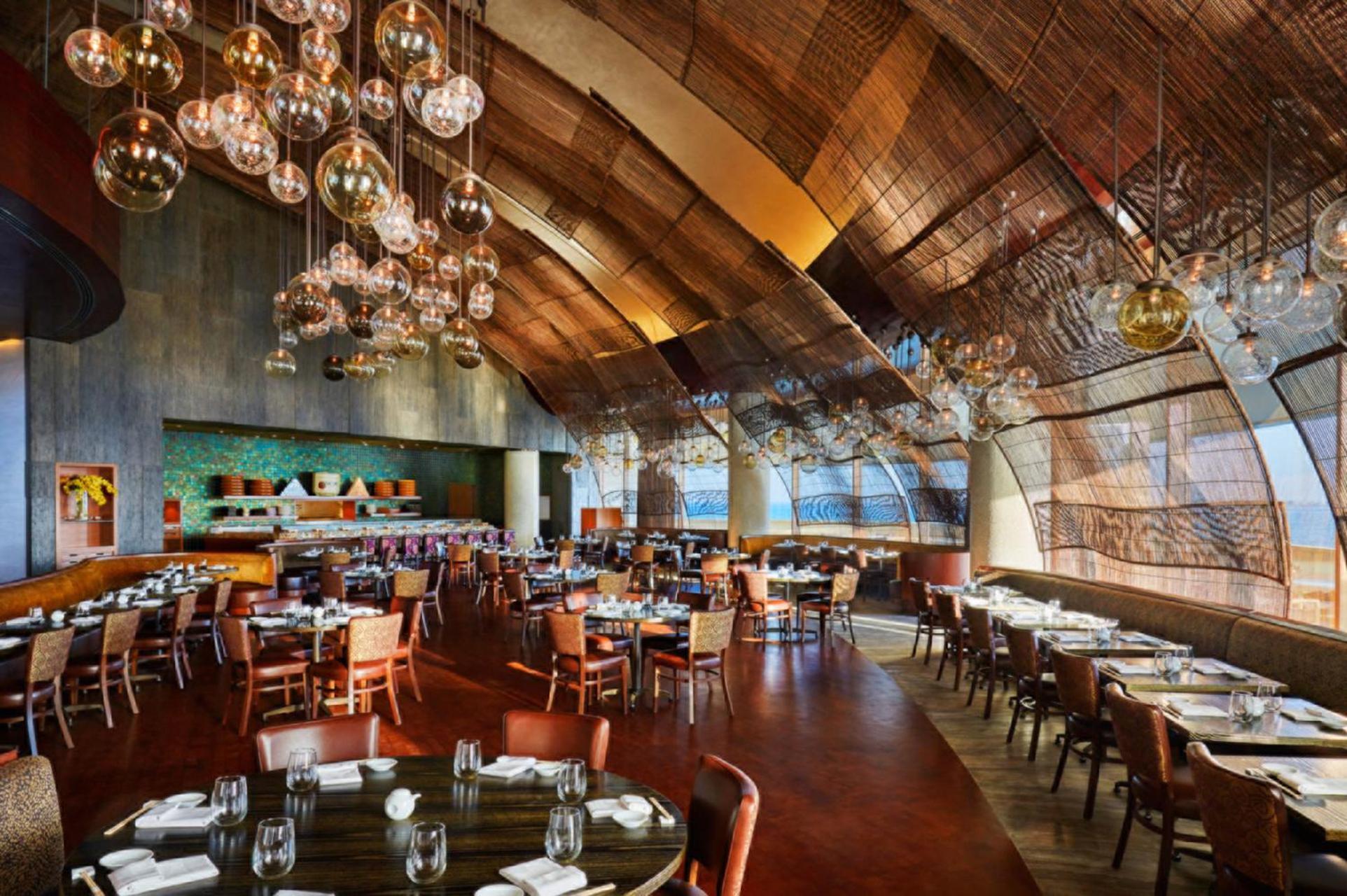 Four Seasons Hotel Doha Eksteriør billede Interior of the restaurant