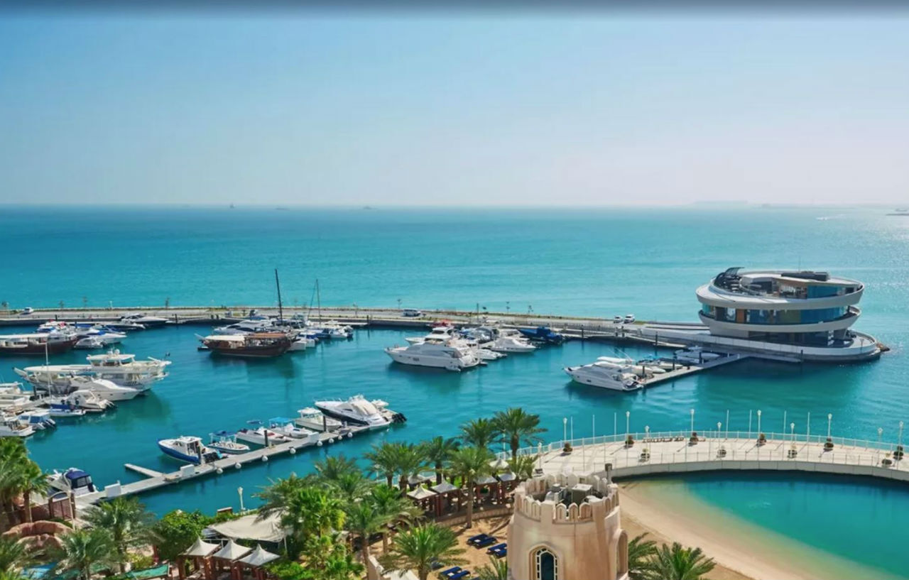 Four Seasons Hotel Doha Eksteriør billede The Marina